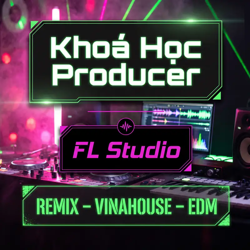 Khoá học Producer FL Studio – Remix, Vinahouse, EDM