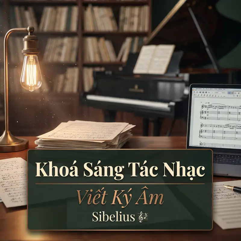 Khoá học Sáng tác nhạc và viết ký âm trên Sibelius