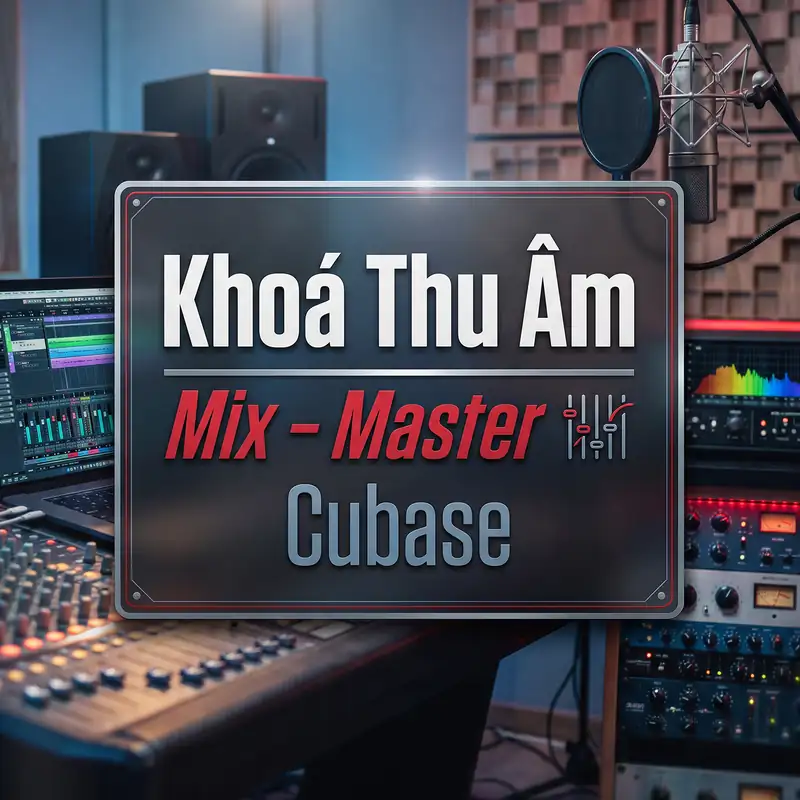 Khoá học Thu âm, Mix – Master trên Cubase